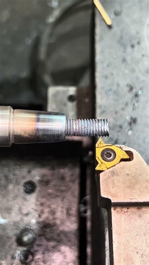 Desempeno de rosca Machine #torno #fresadora #cnc #usinagem #o