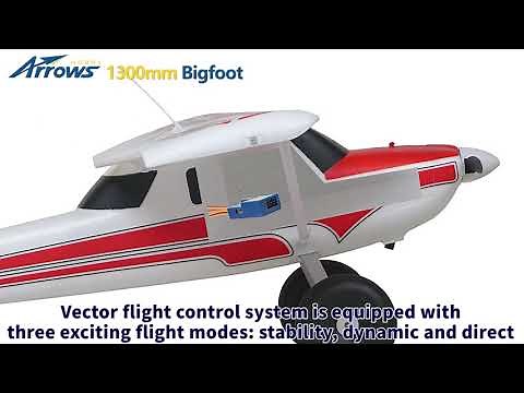 Arrows Bigfoot 1300mm with Vector Stabilization - RTF and PNP