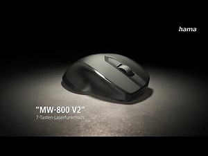 Hama 7-Tasten-Laserfunkmaus "MW-800 V2"