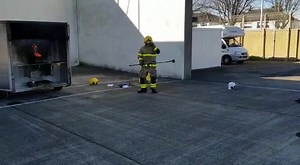 2.7K views · 31 reactions | Pan fires, and chip pans, are still a common cause of kitchen fires. If the oil overheats it can catch fire, this fire will quickly spread to the extractor fan. If the extractor fan has any grease in its filters, it will catch fire easily. Pans should NEVER be left unattended. Quick action is needed. These type of fires need to be SMOTHERED with a fire blanket, or other heavy material. Water makes the situation worse..... | Dublin Fire Brigade | Facebook