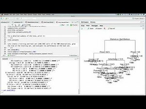 Statistical Learning: 8.R.1 Fitting Trees