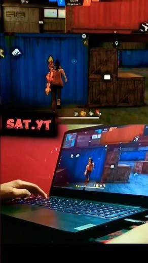 FREE FIRE PLAYING IN LENOVO IDEAPAD GAMING3 #freefire #ffshorts #lenovoideapadgaming3