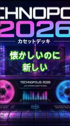 TECHNOPOLIS 2026｜YMO Inspired Techno-Pop Remix #shorts