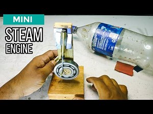 How To Make Mini Steam Engine | Diy Steam Engine | Homemade Steam Engine - Science Of Project