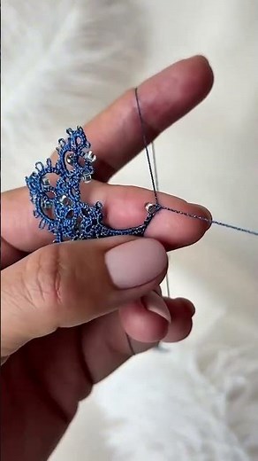 #tattingdesign #weaving #tatting #frivolite