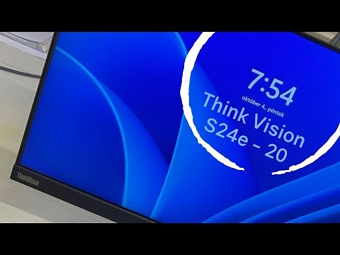 LENOVO ThinkVision S24e-20 monitor - Affordable Elegance for Work & Play!