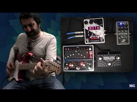 Electro-Harmonix Pitch Fork®+(PitchFork Plus) Polyphonic Pitch Shifter with the 8 Step Program