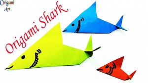 15 reactions | Origami Shark Instructions | How To Make A Origami Shark Easy - Paper Shark For Kids | Origami Art & Crafts | Facebook