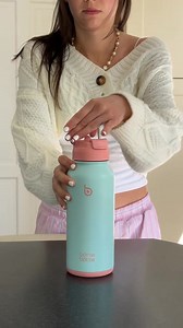 3.4K views · 22 reactions | Basking in the morning glow ✨ Hydro X isn't just pretty — twist the bottom to reveal a hidden mini box for your vitamins, snacks, or tiny treasures. Stay cute. Stay ready.  | BottleBottle | Facebook