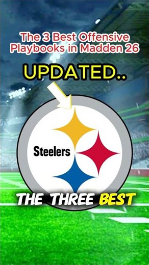 The 3 BEST Playbooks To DOMINATE On Offense in Madden 26! 🔥 #shorts