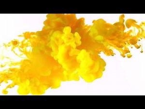 Yellow ink added in water | @shooter 📷 , #4k video, #movement reaction