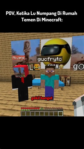 POV, Ketika Steve Punya Rumah Aneh Di Minecraft