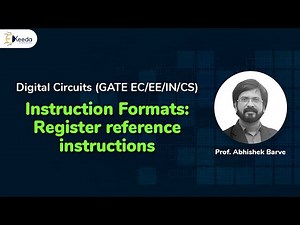 Instruction Formats: Register Reference Explained | GATE Digital Circuits Video Lecture - Electronics and Communication Engineering (ECE)