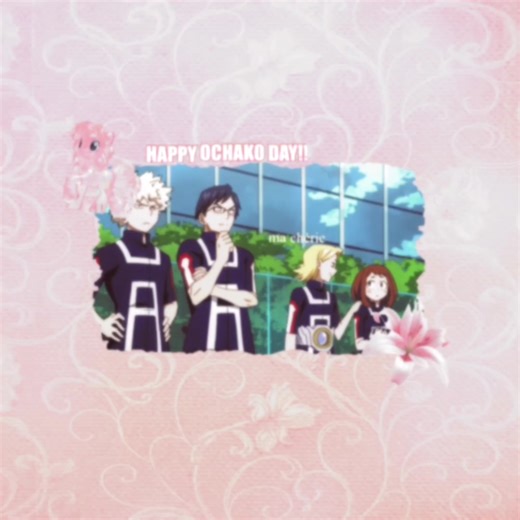 Celebrate Ochako Uraraka Day with Fun Edits