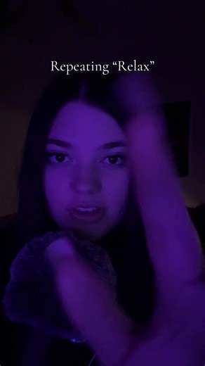 ASMR Repeating the word “Relax” 🧘‍♀️#asmrvideo #asmr #asmrtiktoks #youtubeasmr #asmrsounds