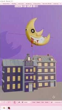 Let’s make an animation using Blender and Nomad Sculpt 💫 #blender #3dsculpting #nomadsculpt