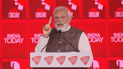 From startups to crackdown on corruption: What PM said at India Today Conclave
