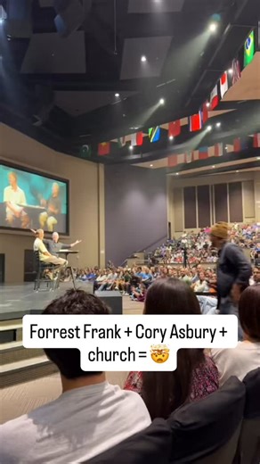 184K views · 7.6K reactions | When you’re sitting with @coryasbury & he randomly gets called up on stage with @hiforrest to lead worship… What an inspiring morning! | Chandler Bolt | Facebook