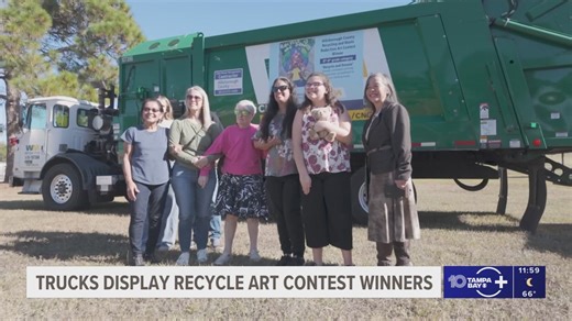 Hillsborough County celebrates winners of recycling art contest