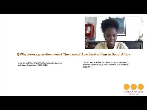 What do we mean by reparations?