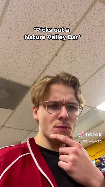 Struggling with a Nature Valley Bar