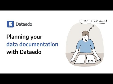 Planning your data documentation with Dataedo