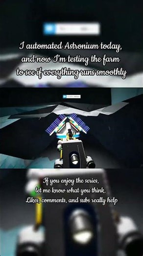I automated astronium #astroneer