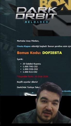 Darkorbit Bonus Code: DOFIESTA #darkorbit