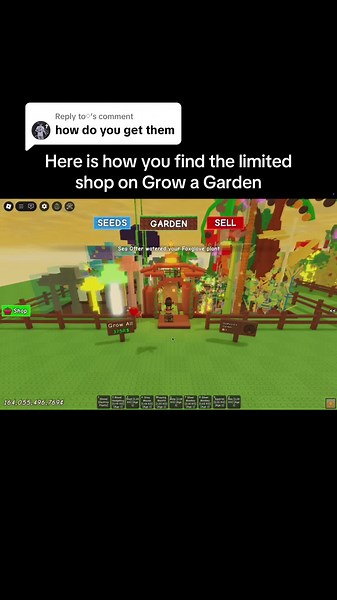 How to Find the Limited Shop in Grow a Garden
