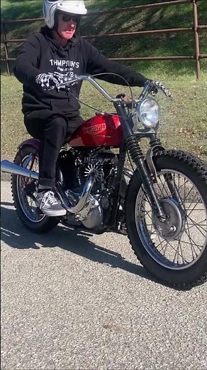 1951 Triumph Thunderbird 650 by Thompson Cycles, USA