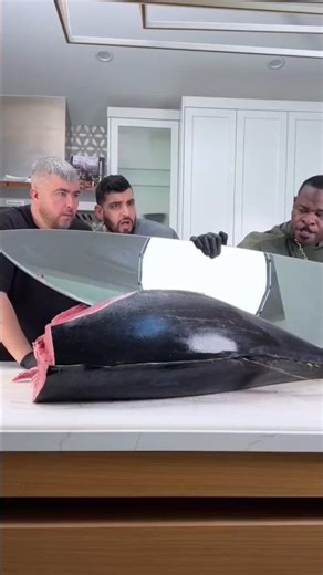 tuna fish cutting 🔪