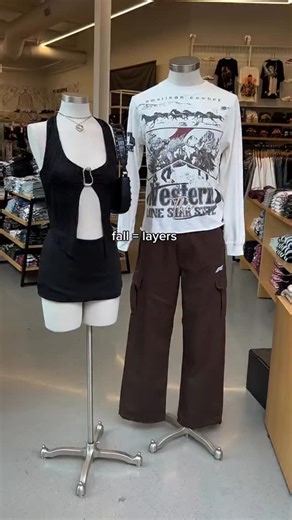 the best outfits start with layers 🍁 #pacsun #fallfashion #layers | PacSun