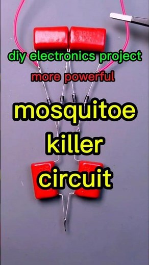 How to Make a DIY Mosquito Killer Circuit#shorts#diyprojects