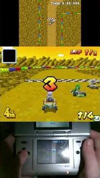 Mario Kart DS Online Race w/ Handcam + Capture #mariokart #gaming #nintendogames #trending #retro