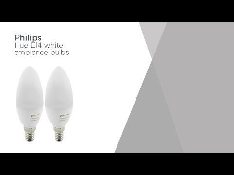 Philips Hue White Ambiance Wireless Bulb Twin Pack - E14 | Product Overview | Currys PC World