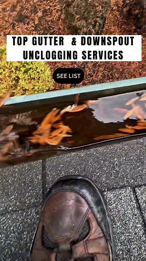 Top Gutter and Downspout Unclogging Services - See List | Local Services Guide