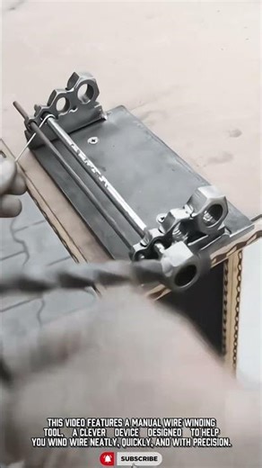 Precision Wire Winding Tool for Engineering Workers #tool #toolholder #tooltechnology