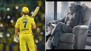 Watch: MS Dhoni Enters Chepauk On Rajnikanth's Kabali Track 'Neruppu Da' During CSK vs GT Clash, Video Goes Viral