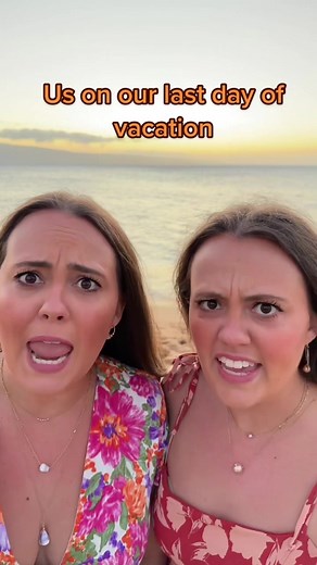 Twins Running Away from the Maui Hawaii Airport