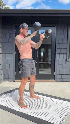 Tip on how to do a double kettlebell snatch