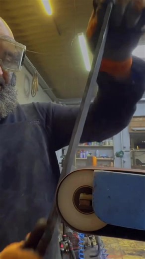 Forging a Damascus Knife from Steel Springs