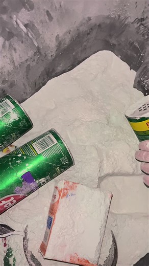 Slow everything mix squeezes #fyp #asmr #anxietyrelief #relaxing #dusty #powderplayasmr #powderplayasmr