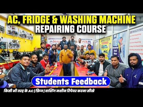 AC | Fridge | Washing Machine PCB Repairing Student Feedback | AC PCB Repairing Course Institute