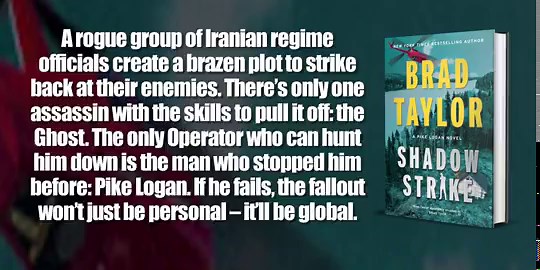 Win the last ARC of SHADOW STRIKE by @BradTaylorBooks (pub. by @WmMorrowBooks 4/21/26).To enter, follow Brad and REPOST this post.Preorder SHADOW STRIKE: https://t.co/L0uF5E6KVHRead the team’s review: https://t.co/3r8Rlerjr4