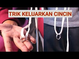 magic trick tutorial to get a ring out of a string