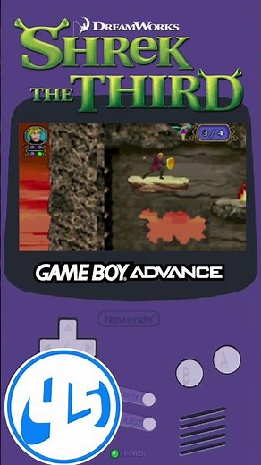 Shrek the Third (GBA) – Gameplay Short