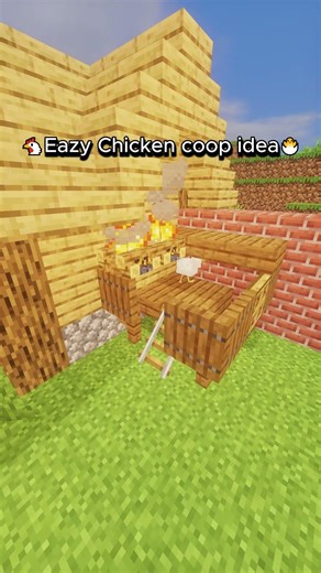 Easy Chicken Coop Idea #shorts