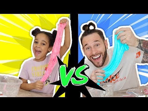 Cali VS Daddy Slime Competition
