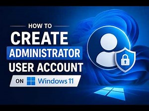 How to Create Administrator User Account on Windows 11_ Add A Administrator Account