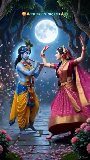 राधा राधा राधा गाए ये मन🥰🙏#viralshots#trendigshots#youtubeshorts